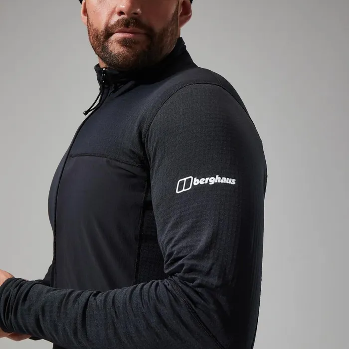Berghaus Fleece MTN Arete LB Half Zip 8211 Black 8211 Men