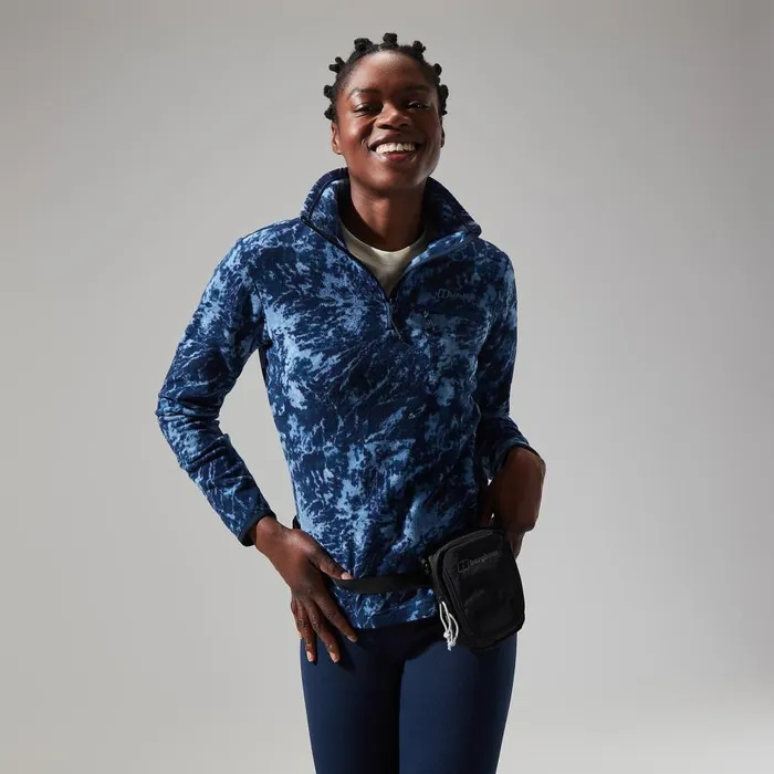 Berghaus Fleece Navala Half Zip Fleece 8211 BlueDark Blue 8211 Women