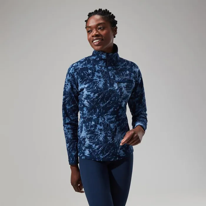 Berghaus Fleece Navala Half Zip Fleece 8211 BlueDark Blue 8211 Women