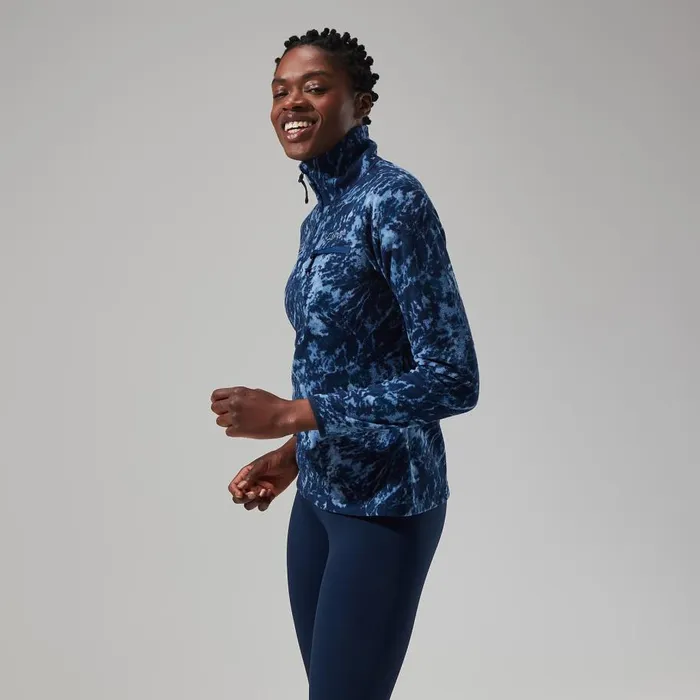 Berghaus Fleece Navala Half Zip Fleece 8211 BlueDark Blue 8211 Women