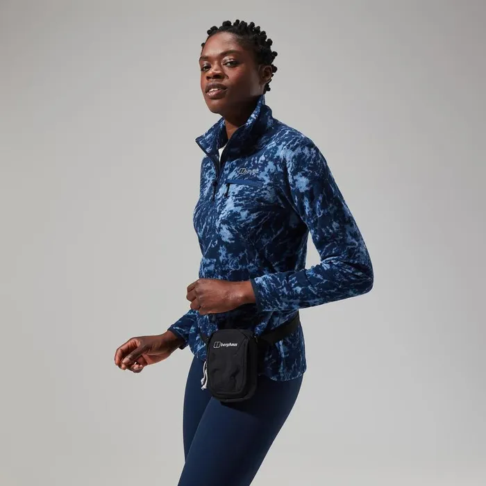 Berghaus Fleece Navala Half Zip Fleece 8211 BlueDark Blue 8211 Women