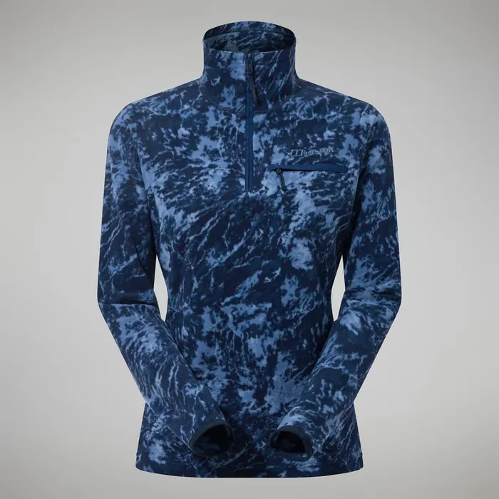 Berghaus Fleece Navala Half Zip Fleece 8211 BlueDark Blue 8211 Women