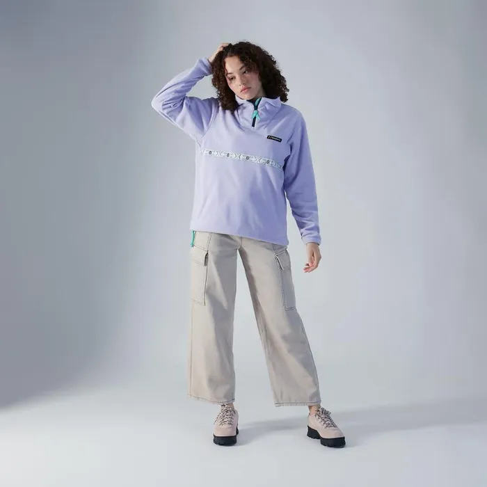 Berghaus Fleece Oversized Aztec Half Zip Fleece 8211 Purple 8211 Women Berghaus Fleece Oversized Aztec Half Zip Fleece 8211 Purple 8211 Women
