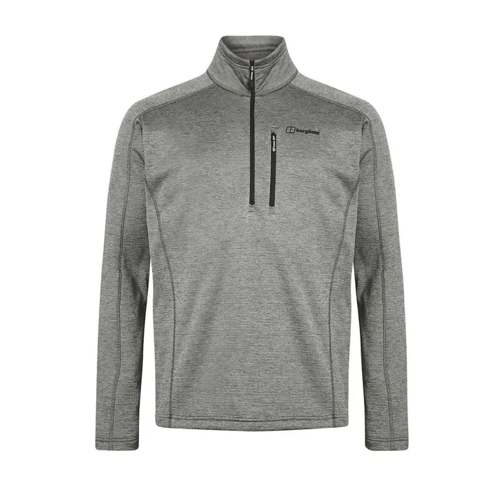 Berghaus Fleece Spitzer Half Zip Fleece 8211 Grey 8211 Men
