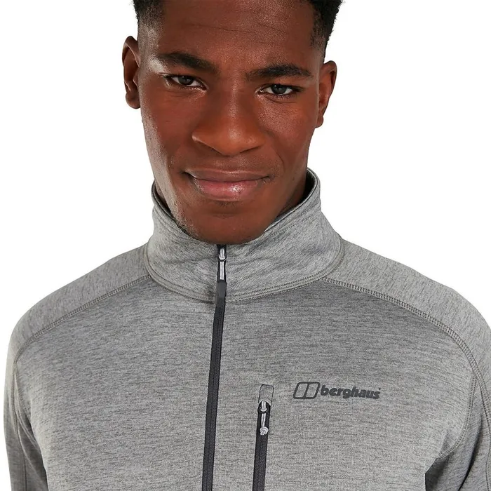 Berghaus Fleece Spitzer Half Zip Fleece 8211 Grey 8211 Men