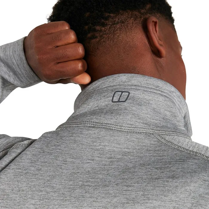 Berghaus Fleece Spitzer Half Zip Fleece 8211 Grey 8211 Men