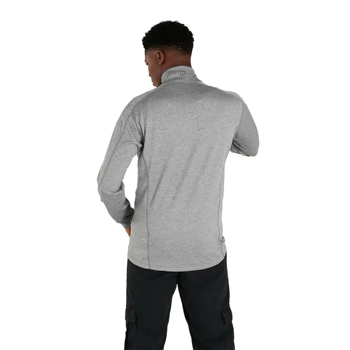 Berghaus Fleece Spitzer Half Zip Fleece 8211 Grey 8211 Men