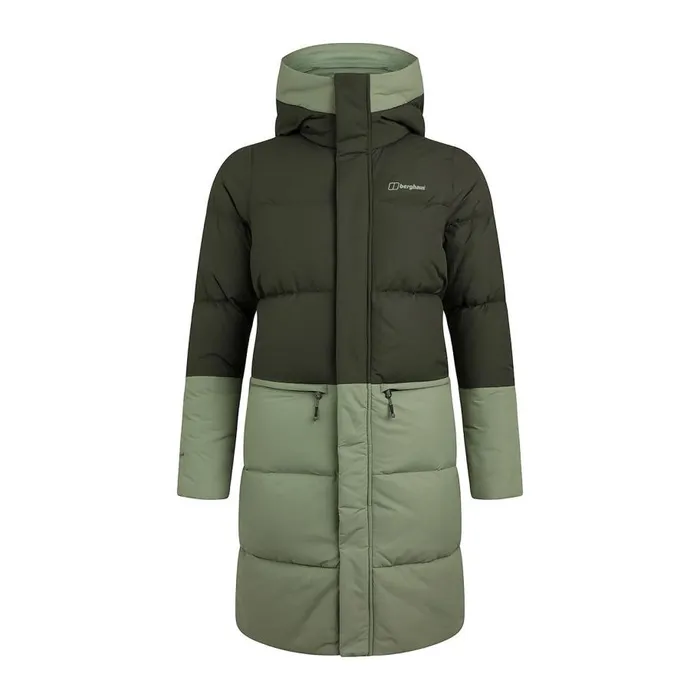 Berghaus Lightweight Combust Reflect Long Down Insulated Jacket 8211 Green 8211 Women Berghaus Lightweight Combust Reflect Long Down Insulated Jacket 8211 Green 8211 Women