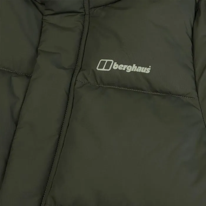 Berghaus Lightweight Combust Reflect Long Down Insulated Jacket 8211 Green 8211 Women