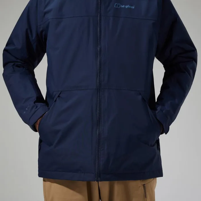 Berghaus Lightweight Deluge Pro 20 Insulated Waterproof Jacket 8211 Blue 8211 Men