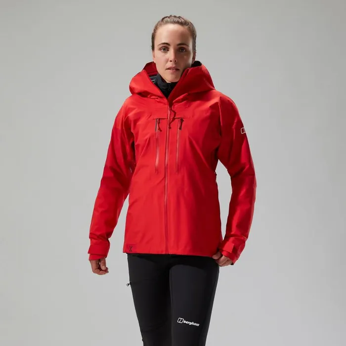 Berghaus Lightweight MTN Guide Alpine Pro Jacket 8211 Red 8211 Women