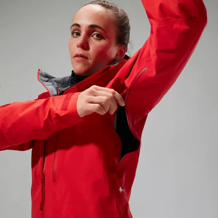 Berghaus Lightweight MTN Guide Alpine Pro Jacket 8211 Red 8211 Women