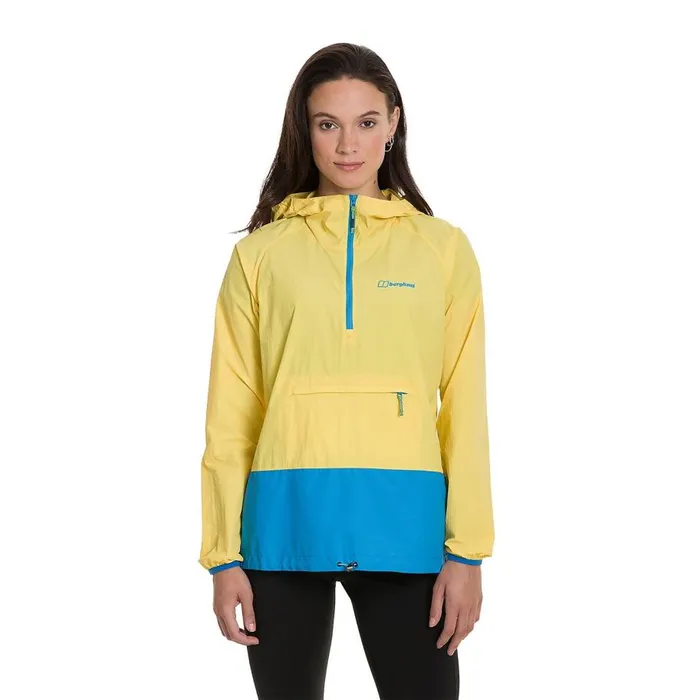 Berghaus Lightweight Skerray Smock Jacket 8211 Yellow Blue 8211 Women Berghaus Lightweight Skerray Smock Jacket 8211 Yellow Blue 8211 Women