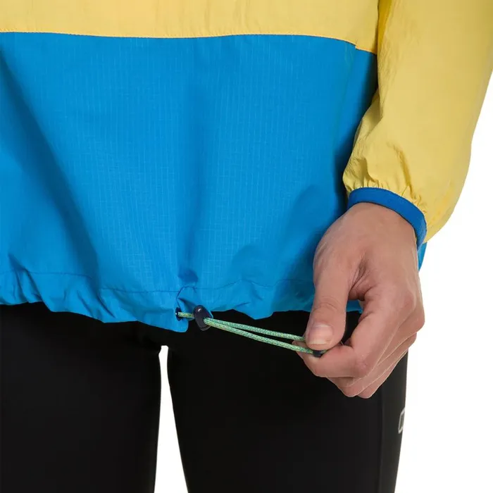 Berghaus Lightweight Skerray Smock Jacket 8211 Yellow Blue 8211 Women Berghaus Lightweight Skerray Smock Jacket 8211 Yellow Blue 8211 Women