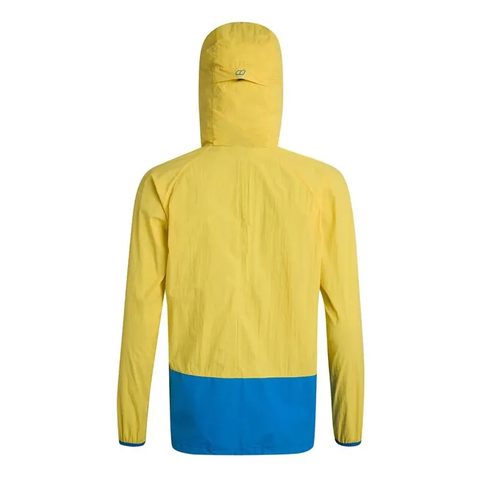 Berghaus Lightweight Skerray Smock Jacket 8211 Yellow Blue 8211 Women Berghaus Lightweight Skerray Smock Jacket 8211 Yellow Blue 8211 Women