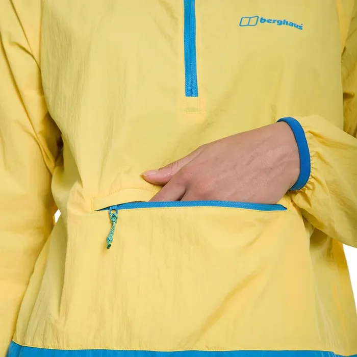 Berghaus Lightweight Skerray Smock Jacket 8211 Yellow Blue 8211 Women Berghaus Lightweight Skerray Smock Jacket 8211 Yellow Blue 8211 Women