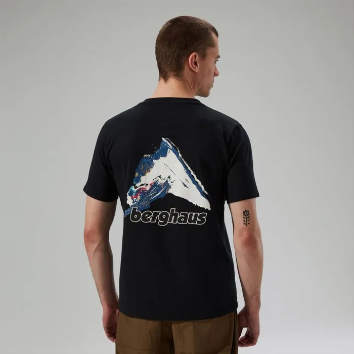 Berghaus TShirts Art Short Sleeve TShirt 8211 Black 8211 Men Berghaus TShirts Art Short Sleeve TShirt 8211 Black 8211 Men