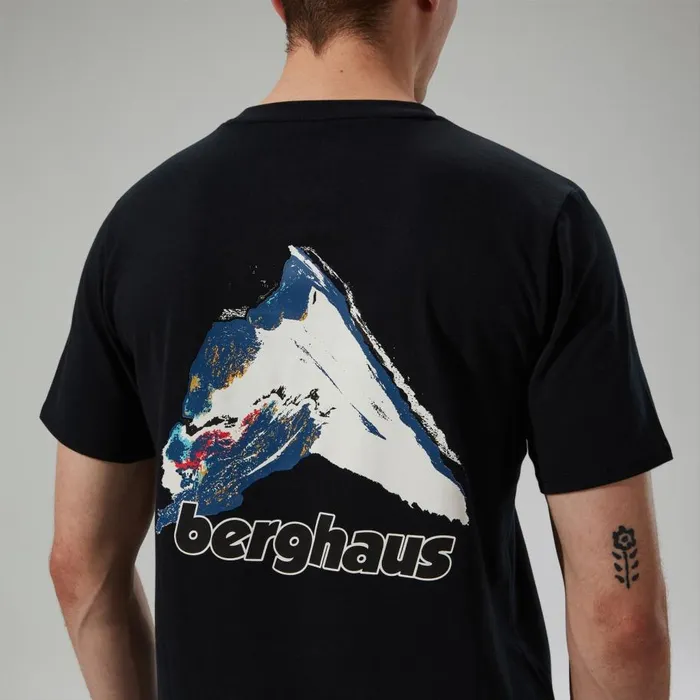 Berghaus TShirts Art Short Sleeve TShirt 8211 Black 8211 Men Berghaus TShirts Art Short Sleeve TShirt 8211 Black 8211 Men