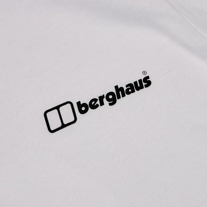 Berghaus TShirts Art Short Sleeve TShirt 8211 White 8211 Men Berghaus TShirts Art Short Sleeve TShirt 8211 White 8211 Men