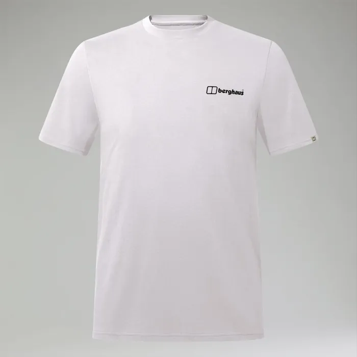 Berghaus TShirts Art Short Sleeve TShirt 8211 White 8211 Men Berghaus TShirts Art Short Sleeve TShirt 8211 White 8211 Men