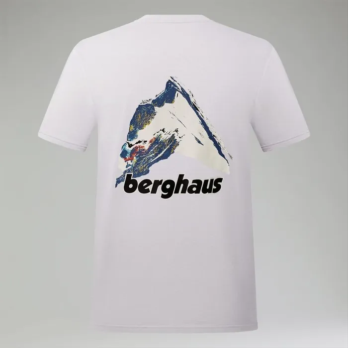 Berghaus TShirts Art Short Sleeve TShirt 8211 White 8211 Men Berghaus TShirts Art Short Sleeve TShirt 8211 White 8211 Men