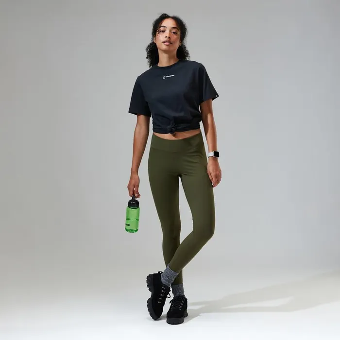 Berghaus TShirts Boyfriend Buttermere Short Sleeve Tee Black 8211 Women