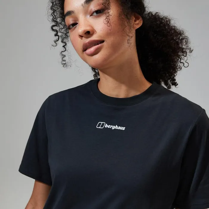 Berghaus TShirts Boyfriend Buttermere Short Sleeve Tee Black 8211 Women Berghaus TShirts Boyfriend Buttermere Short Sleeve Tee Black 8211 Women