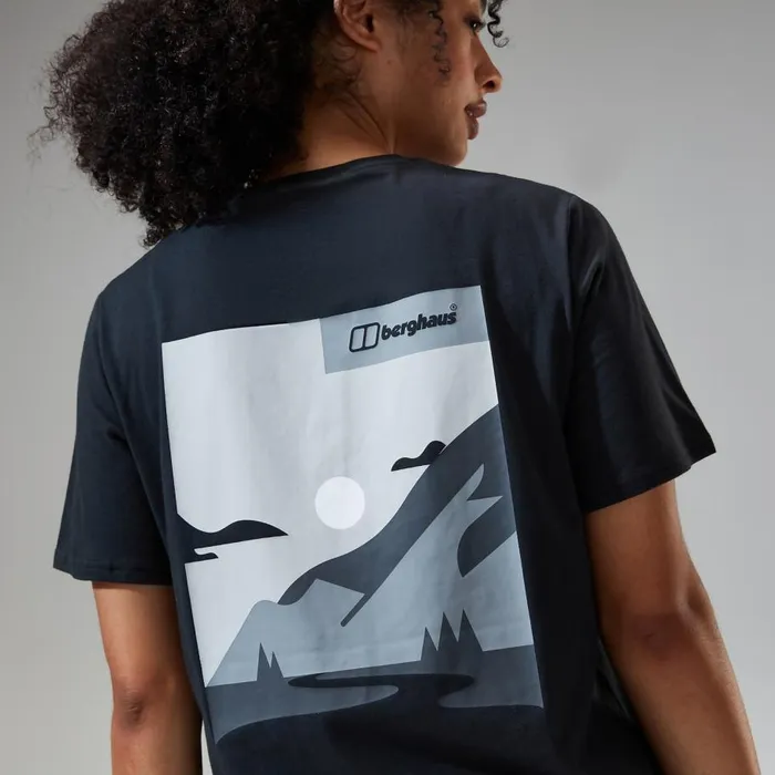 Berghaus TShirts Boyfriend Buttermere Short Sleeve Tee Black 8211 Women Berghaus TShirts Boyfriend Buttermere Short Sleeve Tee Black 8211 Women