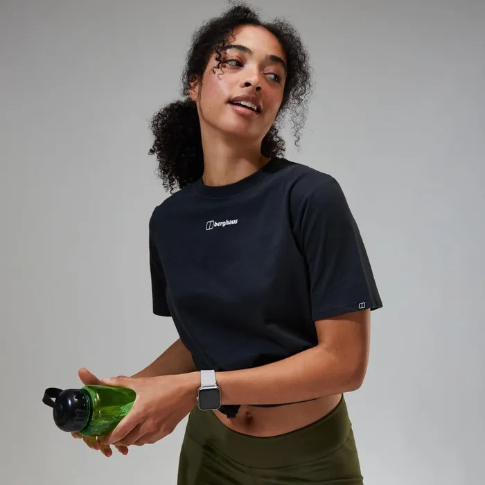 Berghaus TShirts Boyfriend Buttermere Short Sleeve Tee Black 8211 Women Berghaus TShirts Boyfriend Buttermere Short Sleeve Tee Black 8211 Women