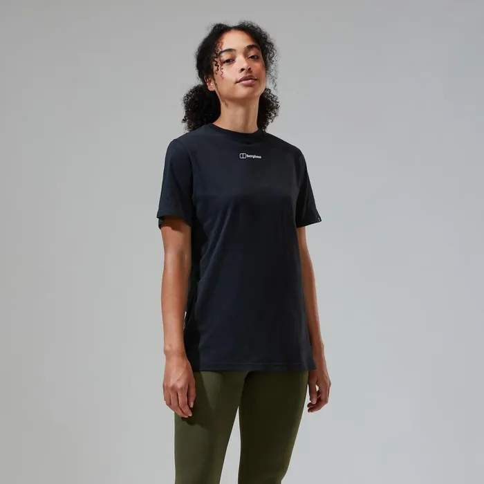 Berghaus TShirts Boyfriend Buttermere Short Sleeve Tee Black 8211 Women Berghaus TShirts Boyfriend Buttermere Short Sleeve Tee Black 8211 Women