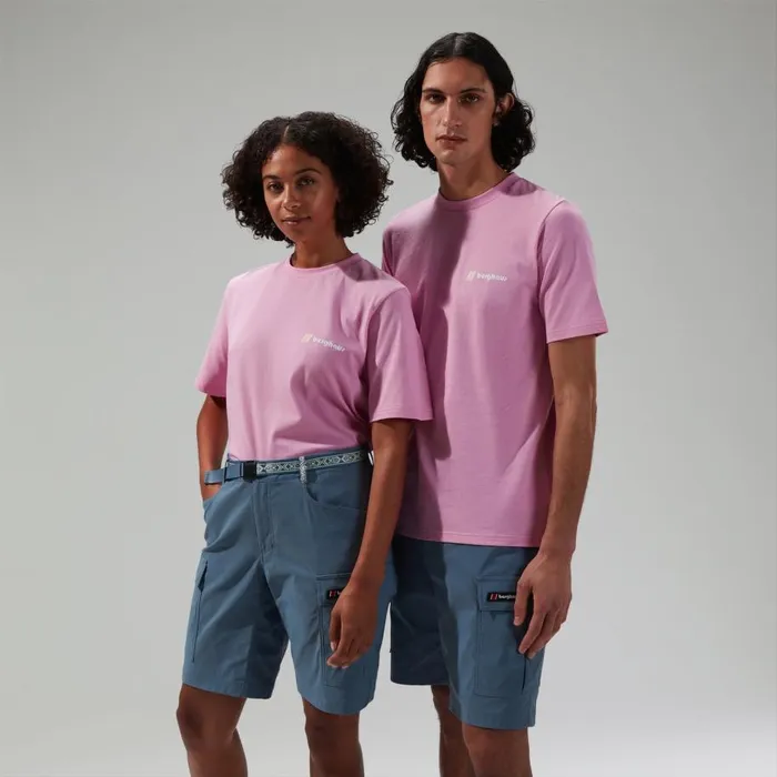 Berghaus TShirts Climbing Record Short Sleeve TShirt 8211 Purple 8211 MenWomen Berghaus TShirts Climbing Record Short Sleeve TShirt 8211 Purple 8211 MenWomen