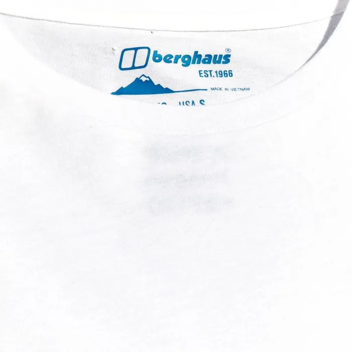 Berghaus TShirts Linear Landscape Long Sleeve Tee White 8211 Women