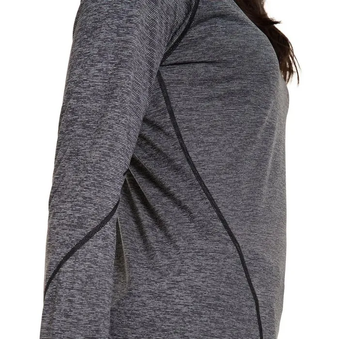 Berghaus TShirts Voyager Half Zip Tech Tee 8211 Dark Grey 8211 Women