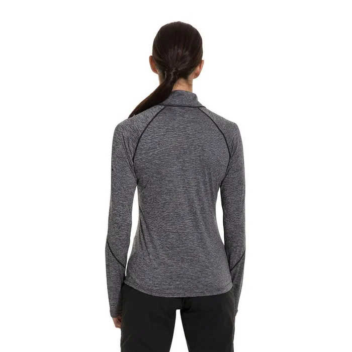 Berghaus TShirts Voyager Half Zip Tech Tee 8211 Dark Grey 8211 Women