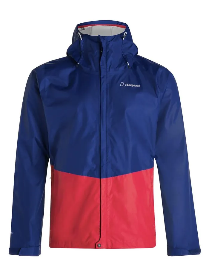 Berghaus Waterproof Deluge Vented Waterproof Jacket 8211 Blue Red 8211 Men