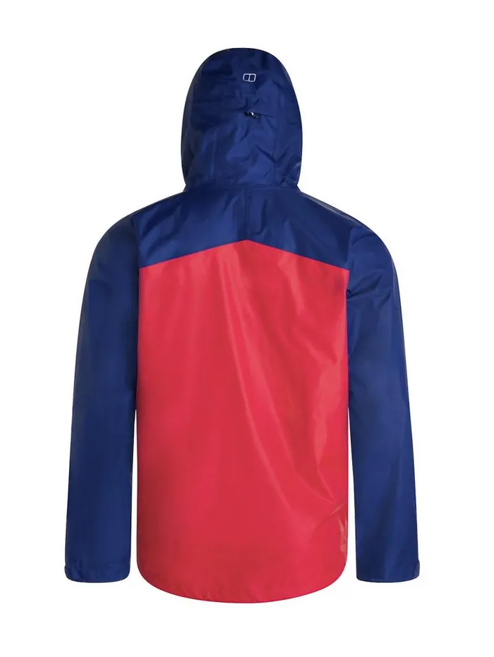 Berghaus Waterproof Deluge Vented Waterproof Jacket 8211 Blue Red 8211 Men