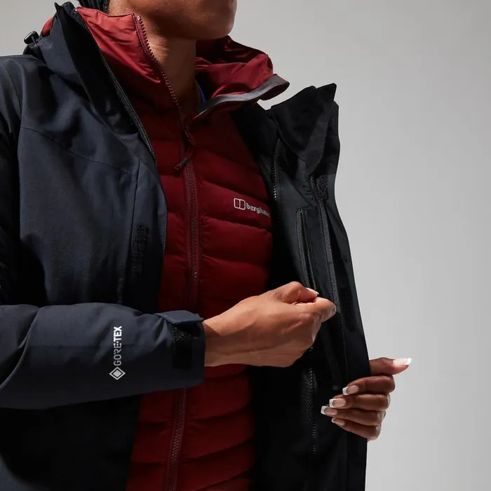 Berghaus Waterproof Hillwalker Jacket InterActive 8211 Black 8211 Women
