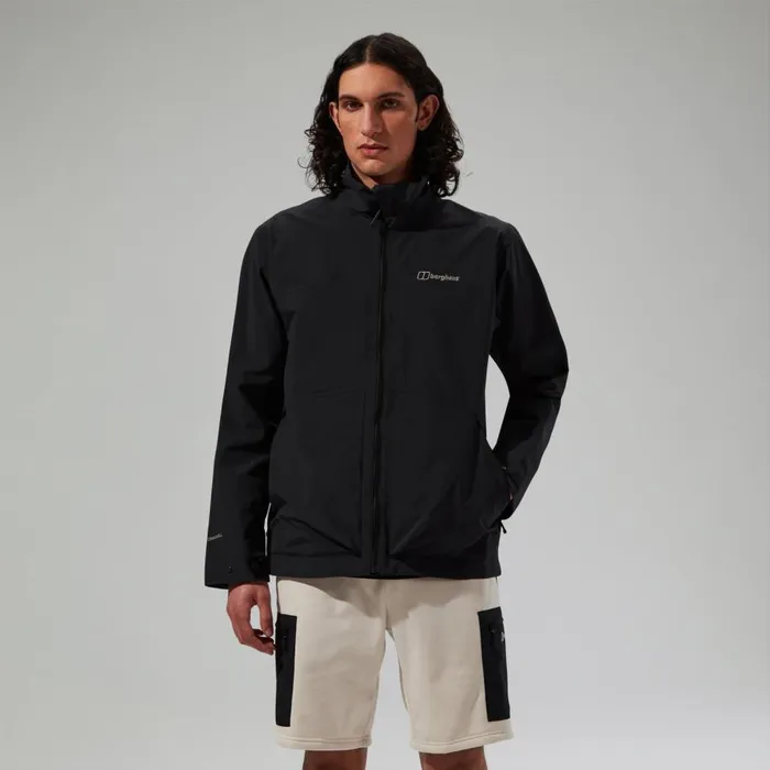 Berghaus Waterproof Woodwalk Waterproof Jacket Black 8211 Men