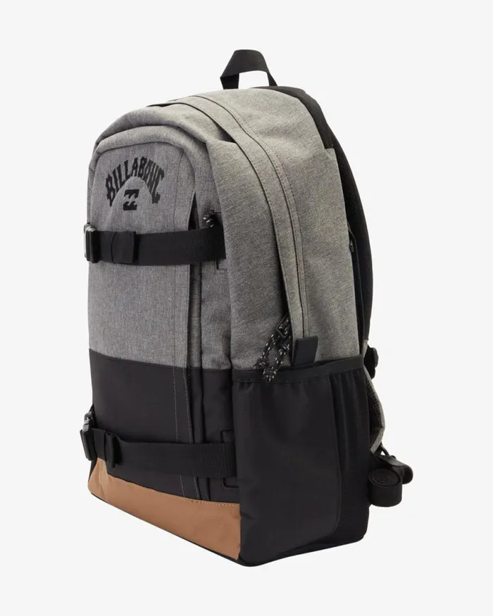 Billabong Backpacks Command Stash 26L Medium Backpack Grey Heather 8211 Men Billabong Backpacks Command Stash 26L Medium Backpack Grey Heather 8211 Men