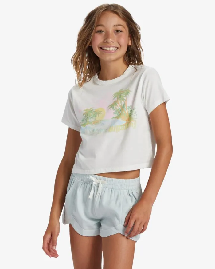 Billabong Girls039 Bottoms Girls Mad For You Elastic Waist Shorts Dusk Blue 8211 Women Billabong Girls039 Bottoms Girls Mad For You Elastic Waist Shorts Dusk Blue 8211 Women