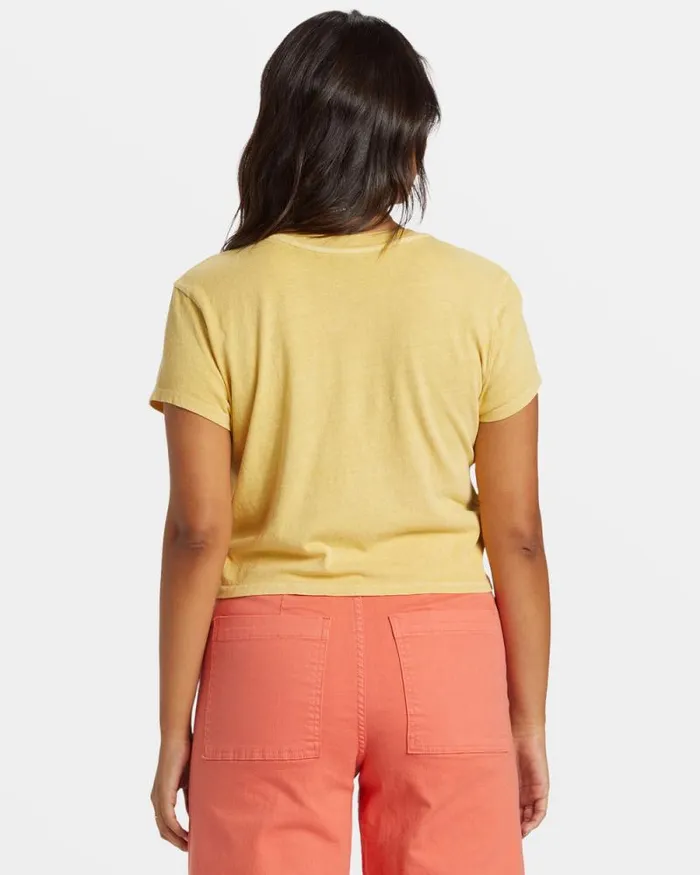Billabong Graphic Tees and Tanks Feel The Heat TShirt Mellow Daze 8211 Women Billabong Graphic Tees and Tanks Feel The Heat TShirt Mellow Daze 8211 Women