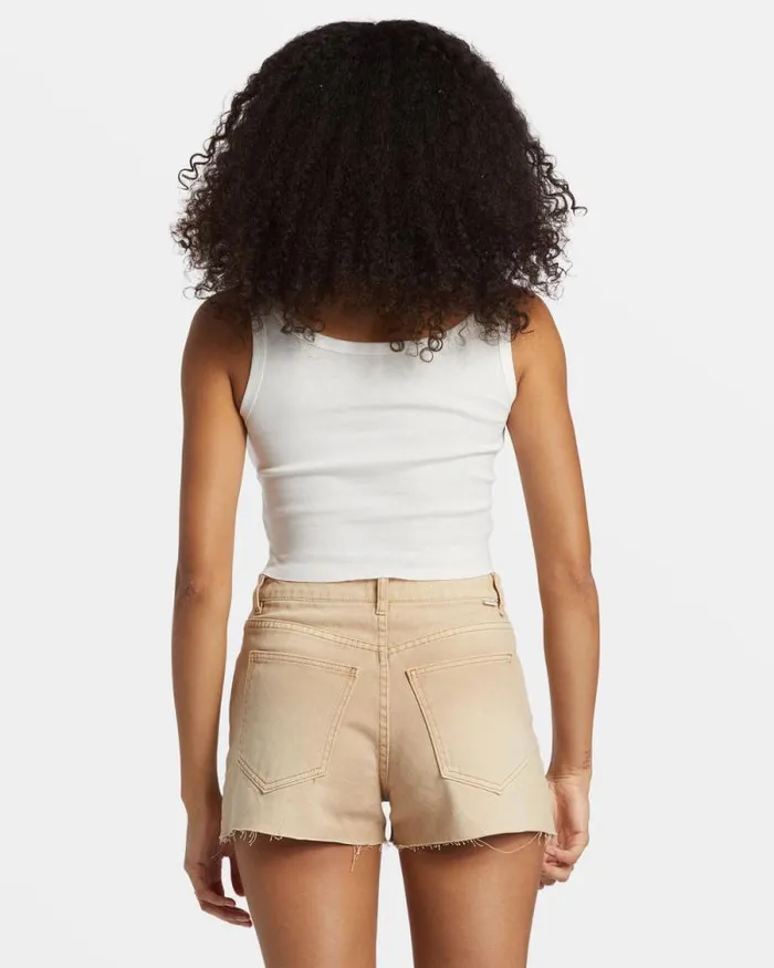 Billabong Graphic Tees and Tanks The Golden West Cropped Tank Top Salt Crystal 8211 Women Billabong Graphic Tees and Tanks The Golden West Cropped Tank Top Salt Crystal 8211 Women