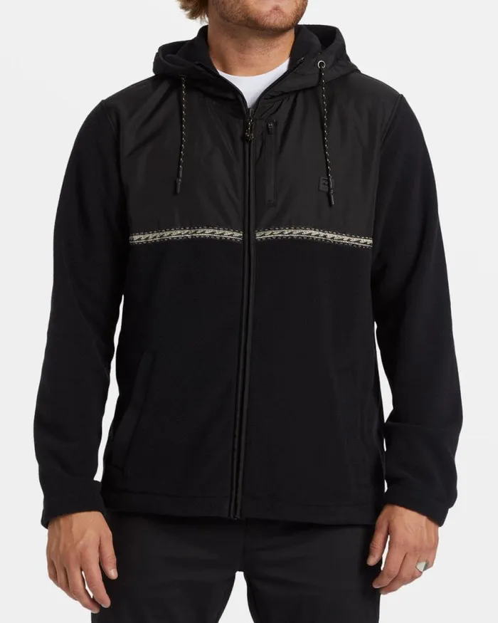 Billabong Hoodies and Fleece Boundary Lite Zip Hoodie Black 8211 Men