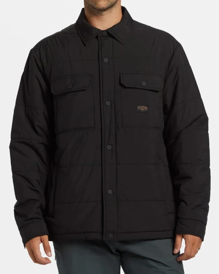 Billabong Jackets Montana Buttoned Jacket Black 8211 Men