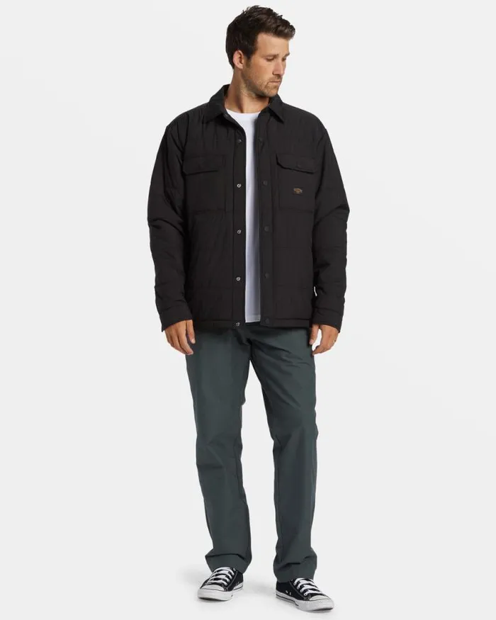 Billabong Jackets Montana Buttoned Jacket Black 8211 Men Billabong Jackets Montana Buttoned Jacket Black 8211 Men