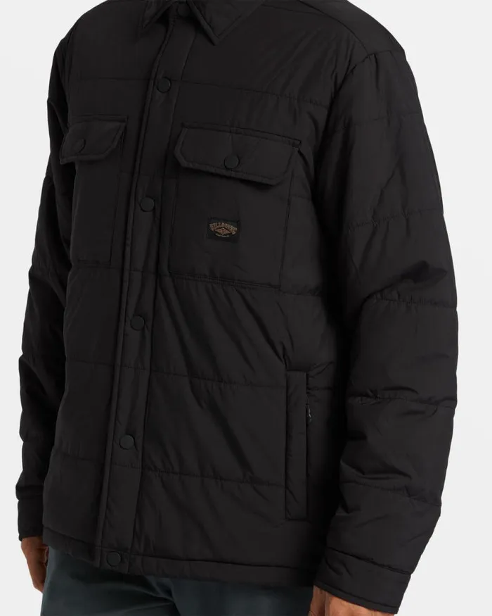 Billabong Jackets Montana Buttoned Jacket Black 8211 Men Billabong Jackets Montana Buttoned Jacket Black 8211 Men