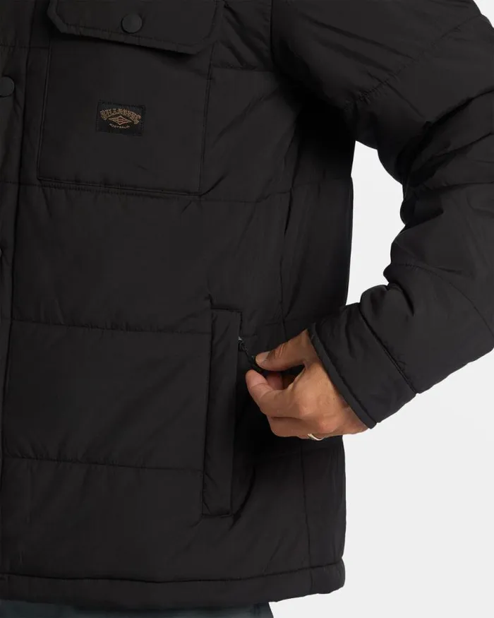 Billabong Jackets Montana Buttoned Jacket Black 8211 Men Billabong Jackets Montana Buttoned Jacket Black 8211 Men