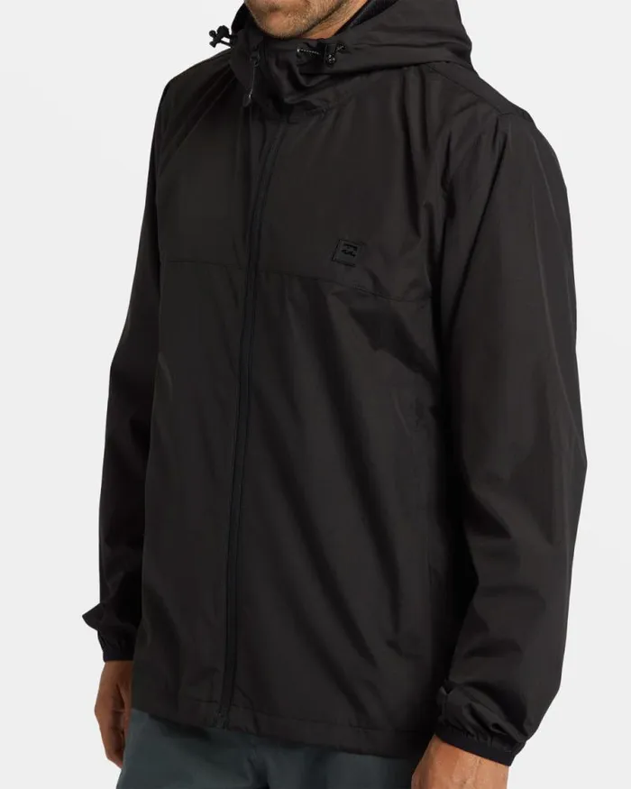 Billabong Jackets Transport Windbreaker Jacket Black 8211 Men Billabong Jackets Transport Windbreaker Jacket Black 8211 Men