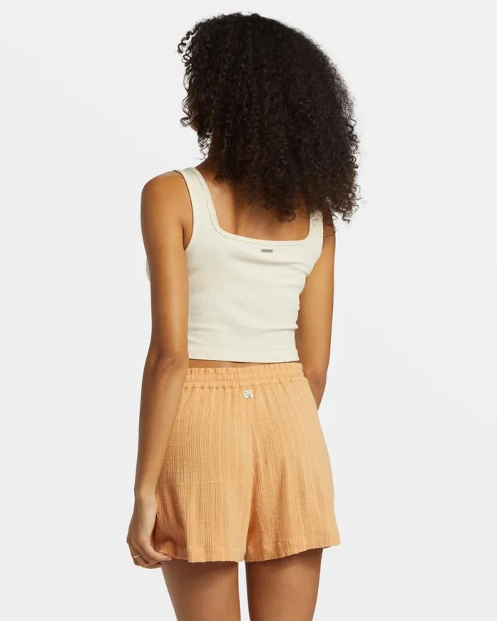 Billabong Matching Sets Sunset Elastic Waist Shorts Baked Clay 8211 Women Billabong Matching Sets Sunset Elastic Waist Shorts Baked Clay 8211 Women