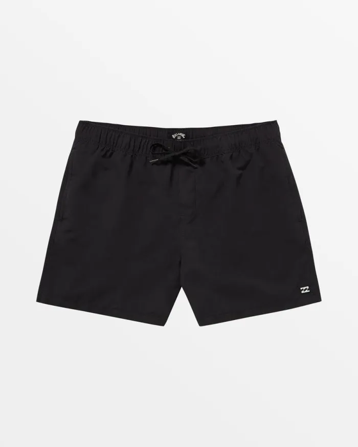 Billabong Short Length 16034 8211 175034 Elastic Waist Lo Tide 16034 Boardshorts Black 8211 Men